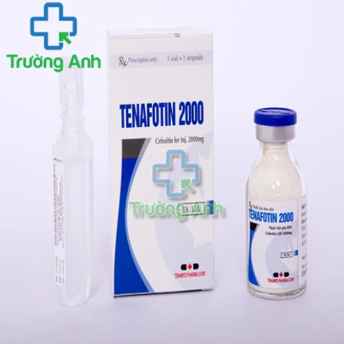 Thuốc tiêm Tenafotin 2000 Tenamyd - Điều trị nhiễm khuẩn hàng đầu