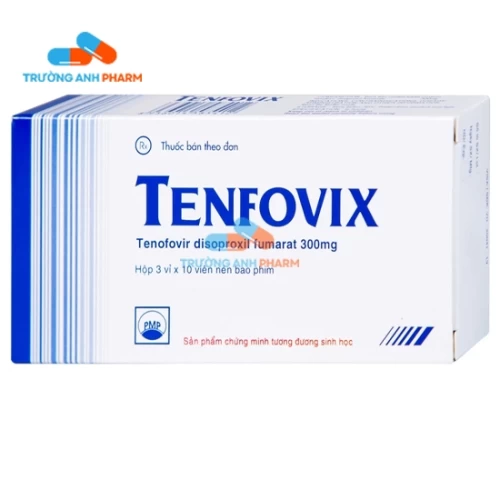 Thuốc Tenfovix 300Mg -  Hộp 3 vỉ x 10 viên