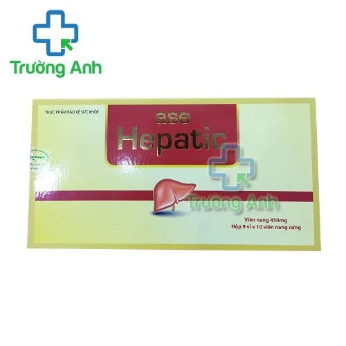 Thực Phẩm Bảo Vệ Sức Khỏe Ase Hepatic - Hộp 10 viên x 9 vỉ