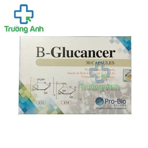 Thực Phẩm Bảo Vệ Sức Khỏe B-Glucancer - Hộp 30 viên