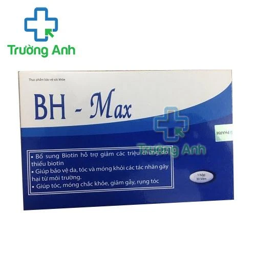 Thực Phẩm Bảo Vệ Sức Khỏe Bh-Max - Công ty TNHH Dược phẩm Fusi 