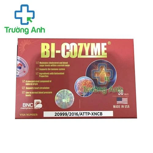 Thực Phẩm Bảo Vệ Sức Khỏe Bi-Cozyme - Hộp 2 vỉ x 15 viên