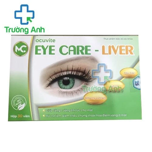 Thực Phẩm Bảo Vệ Sức Khỏe Eye Care-Liver -  Hộp 3 vỉ x 10 viên