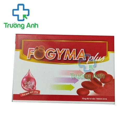 Thực Phẩm Bảo Vệ Sức Khỏe Fogyma Plus - Hộp 4 vỉ x 5 ống