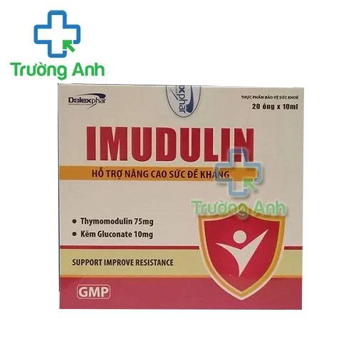 Thực Phẩm Bảo Vệ Sức Khỏe Imudulin - Hộp 20 ống 10ml