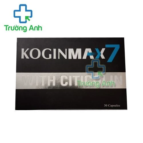 Thực Phẩm Bảo Vệ Sức Khỏe Koginmax 7 With Citicolin - Hộp 30 viên