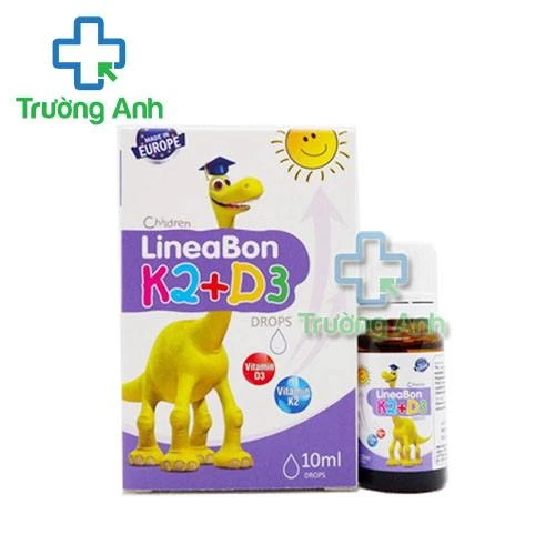 Thực Phẩm Bảo Vệ Sức Khỏe Lineabon K2+D3 Drops - HỘp 1 lọ 10ml