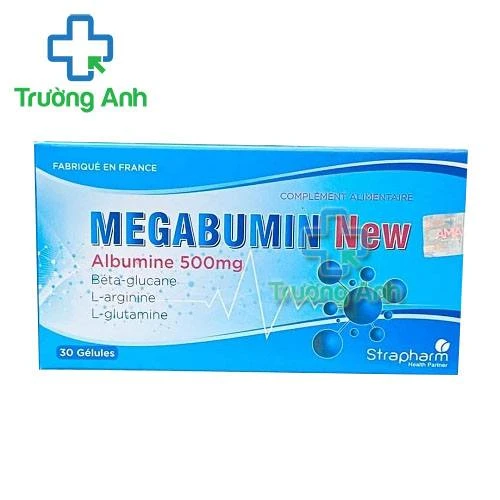 Thực Phẩm Bảo Vệ Sức Khỏe Megabumin New - Hộp 2 vỉ x 15 viên