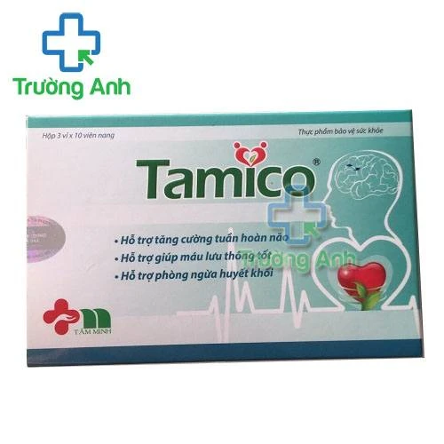 Thực Phẩm Bảo Vệ Sức Khỏe Tamico - Hộp 3 vỉ x 10 viên