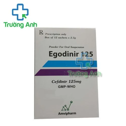 Thuốc Egodinir 125Mg -  Hộp 12 gói x 2,5 gam Hạn dùng :