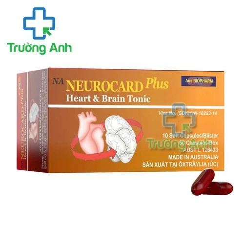 Thuốc Neurocard Plus - Hộp 6 vỉ x 10 viên