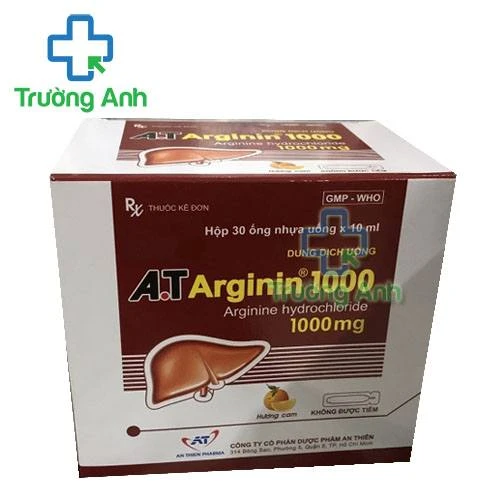 Thuốc A.t Arginin 1000 - Hộp 30 ống