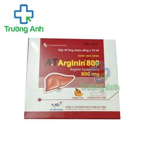 Thuốc A.t Arginin 800 - Hộp 30 ống