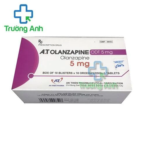 Thuốc A.t Olanzapine Odt 5Mg - Công ty Cổ phần Dược phẩm An Thiên