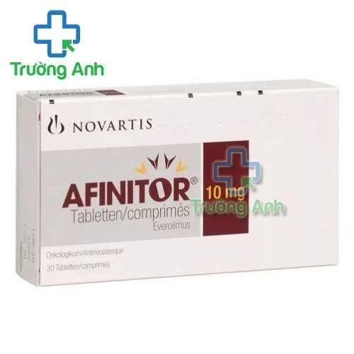 Thuốc Afinitor 10Mg -  Hộp 3 vỉ x 10 viên