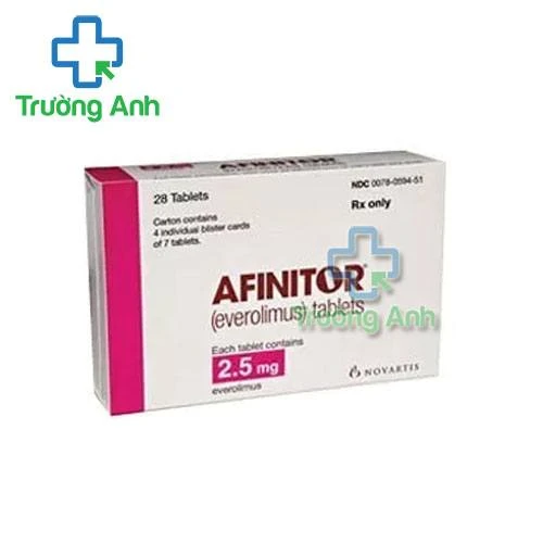 Thuốc Afinitor 2.5Mg - Novartis Pharm Stein A.G 