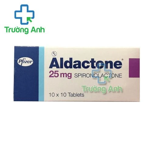 Thuốc Aldactone  25Mg -  Hộp 10 vỉ x 10 viên