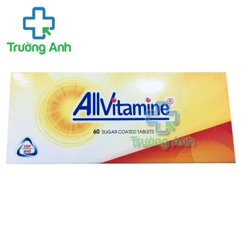 Thuốc Allvitamine - Hộp 6 vỉ x 10 viên