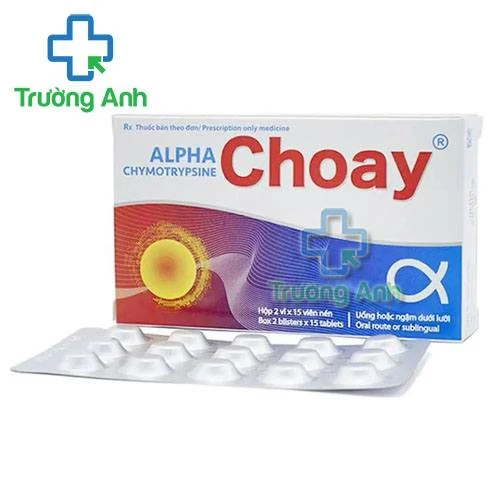 Thuốc Alpha Choay - Công ty cổ phần dược phẩm Sanofi - Synthelabo Việt Nam 