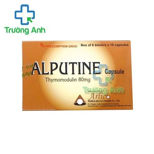 Thuốc Alputine 80Mg - Hộp 6 vỉ x 10 viên