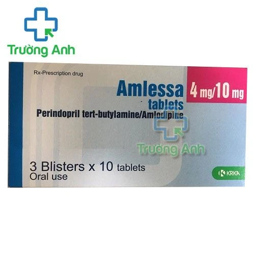 Thuốc Amlessa 4M/10Mg - Hộp 3 vỉ x 10 viên