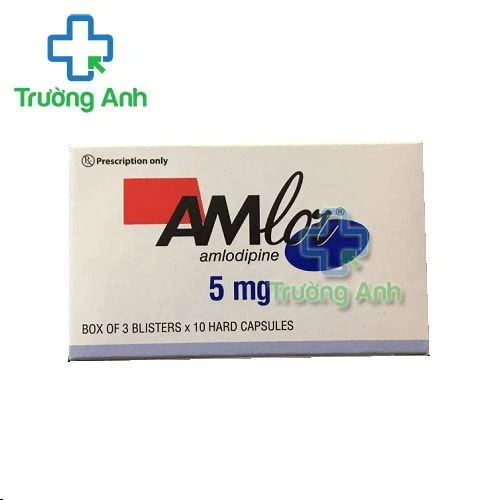 Thuốc Amlor -  Hộp 3 vỉ x 10 viên