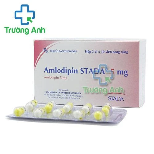 Thuốc Amlodipin Stada® 5Mg -  Hộp 3 vỉ x 10 viên