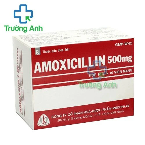 Thuốc Amoxicillin 500Mg - Công ty dược Phẩm Mekophar 