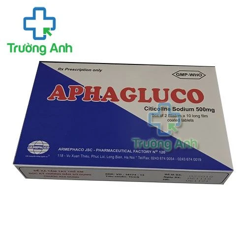 Thuốc Aphagluco 500Mg -   Hộp 2 vỉ x 10 viên