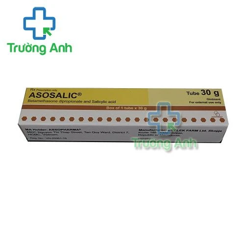 Thuốc Asosalic Tube 30G - Hộp 1 tuýp 30g