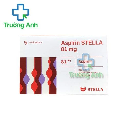 Thuốc Aspirin Stella 81Mg - Hộp vỉ x 10 viên