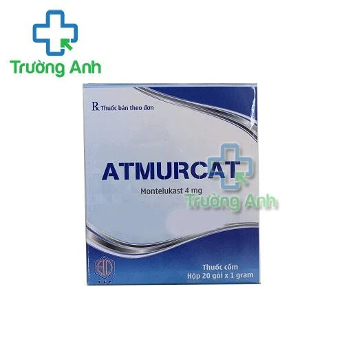 Thuốc Atmurcat 4Mg - Hộp 10 gói, 20 gói x 1gam