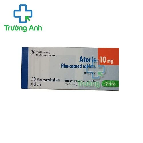 Thuốc Atoris 10Mg -  Hộp 3 vỉ x 10 viên