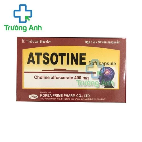 Thuốc Atsotine 400Mg - Hộp 30  viên