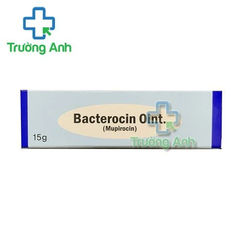 Thuốc Bacterocin Oint - Hộp 1 tuýp 5g. Hộp 1 tuýp 15g