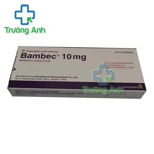 Thuốc Bambec 10Mg -  Hộp 3 vỉ x 10 viên