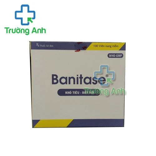 Thuốc Banitase -   Hộp gồm 100 viên nang mền