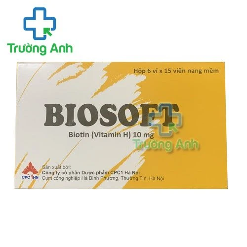 Thuốc Biosoft 10Mg - Hộp 6 vỉ x 15 viên