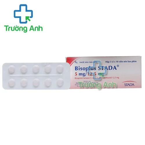 Thuốc Bisoplus Stada 5Mg/12,5Mg -  Hộp 3 vỉ x 10 viên