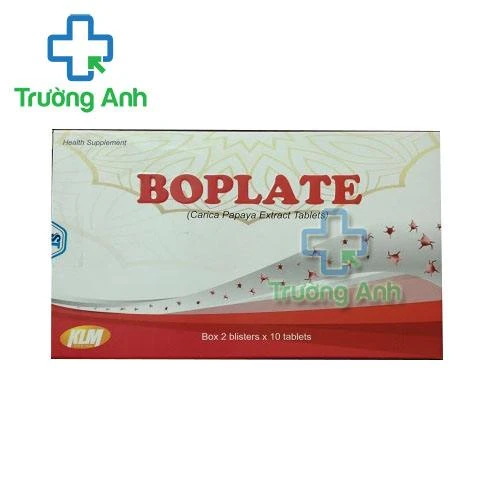 Thuốc Boplate - Công ty Cổ Phần Dược Phẩm Santex 