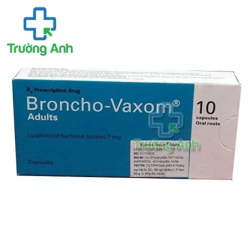 Thuốc Broncho Vaxom -   Hộp gồm 1 vỉ x 10 viên