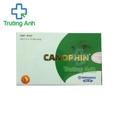 Thuốc Canophin - Hộp 2 vỉ x 10 viên