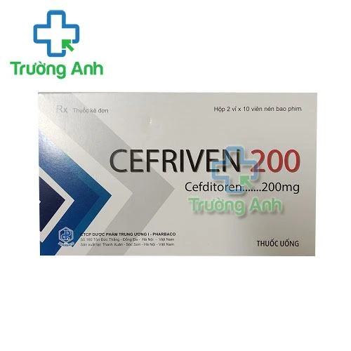 Thuốc Cefriven 200Mg - Công ty cổ phần dược phẩm Trung ương 1 