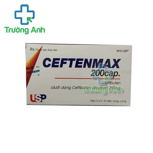 Thuốc Ceftenmax 200Cap - Hộp 2 vỉ x 10 viên