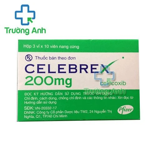 Thuốc Celebrex 200Mg -  Hộp 3 vỉ x 10 viên