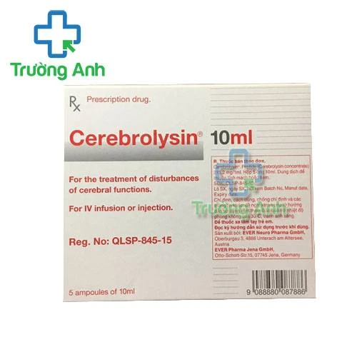 Thuốc Cerebrolysin 10Ml - Hộp 5 ống x 10 mL