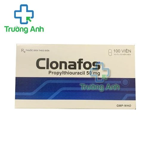 Thuốc Clonafos 50Mg - Hộp 10 vỉ x 10 viên