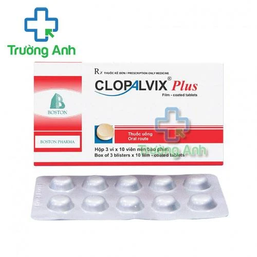 Thuốc Clopalvix Plus - Hộp 3 vỉ x 10 viên