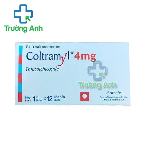 Thuốc Coltramyl 4Mg - Hộp 1 vỉ x 12 viên nén