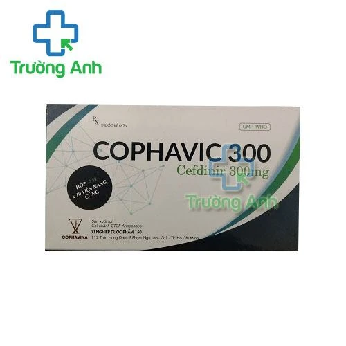 Thuốc Cophavic 300 Mg - Hộp 1 vỉ x 10 viên